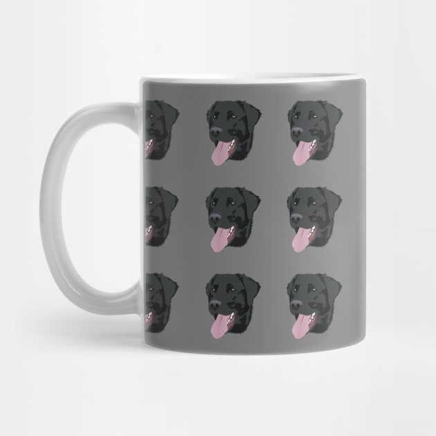 Drake the Black Lab by KCPetPortraits